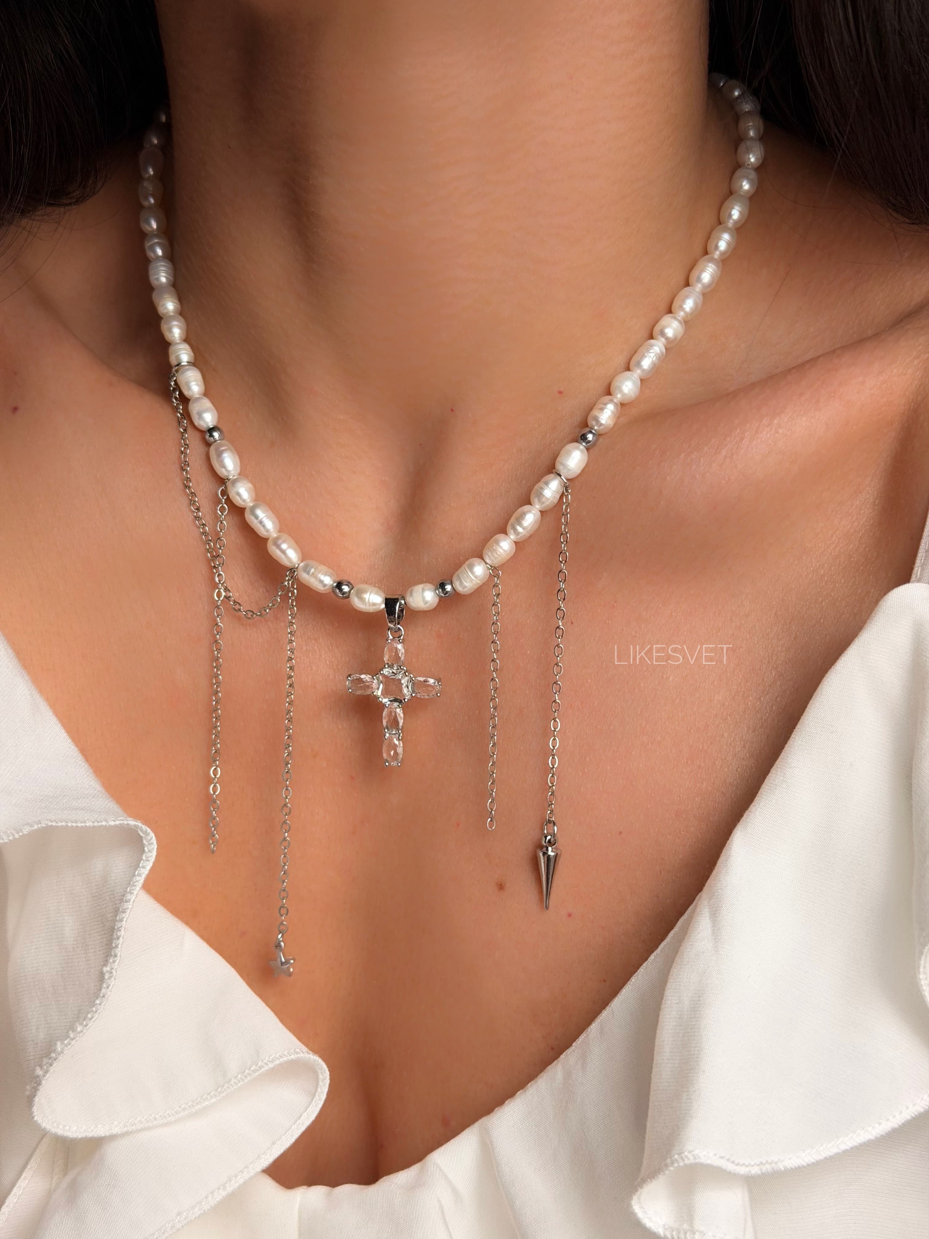 Колье СВЯТАЯ ЖЕМЧУЖИНА (Saint Pearl)